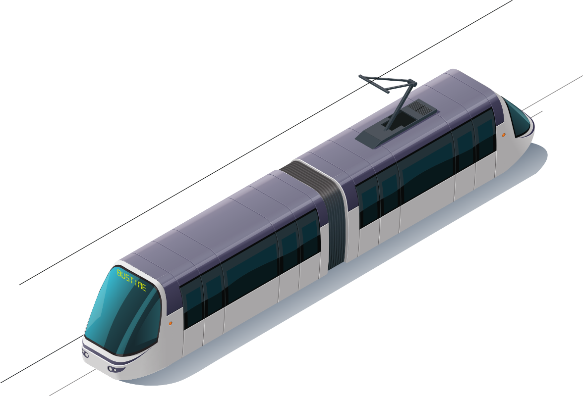 tren lângă stație